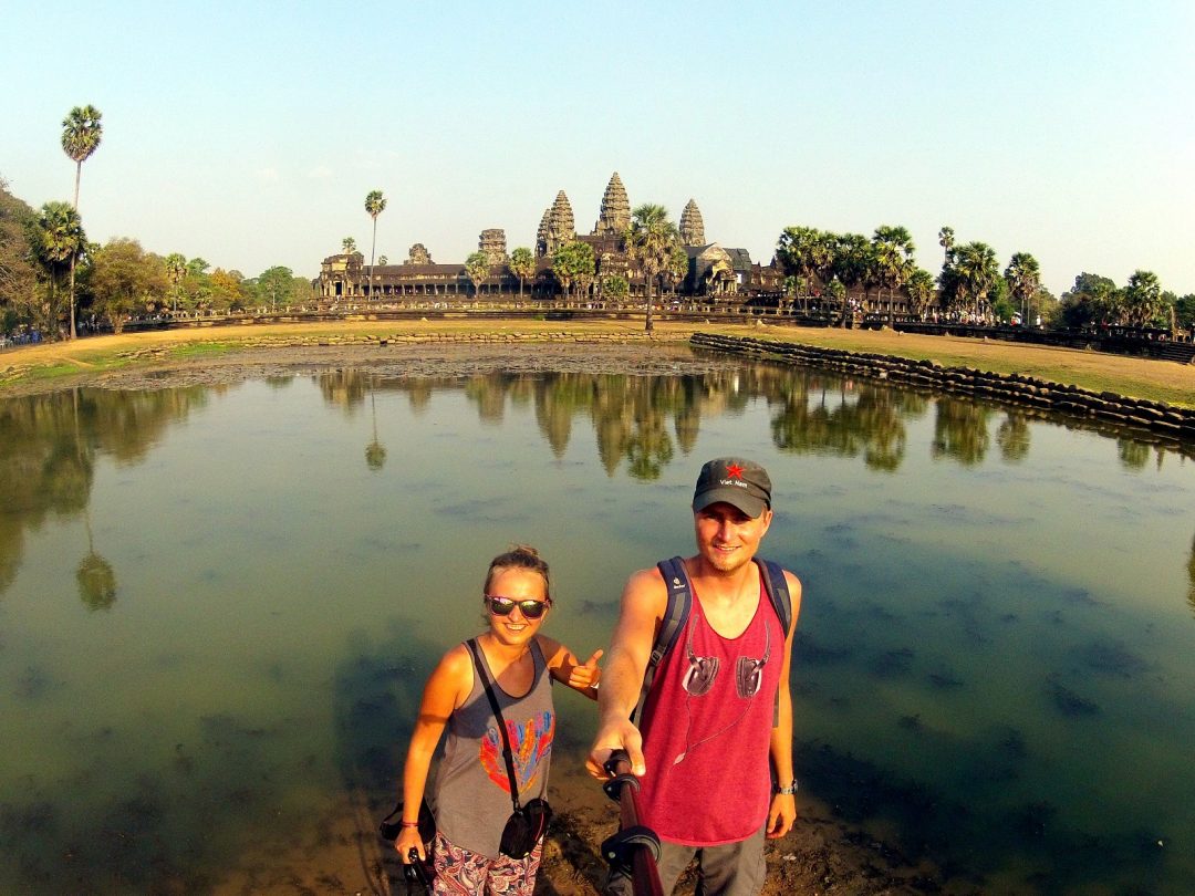 Angkor Wat na motorze