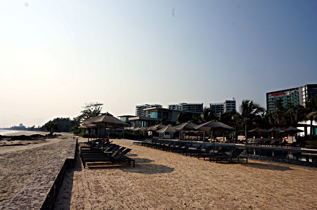 Plaża przy hotelu