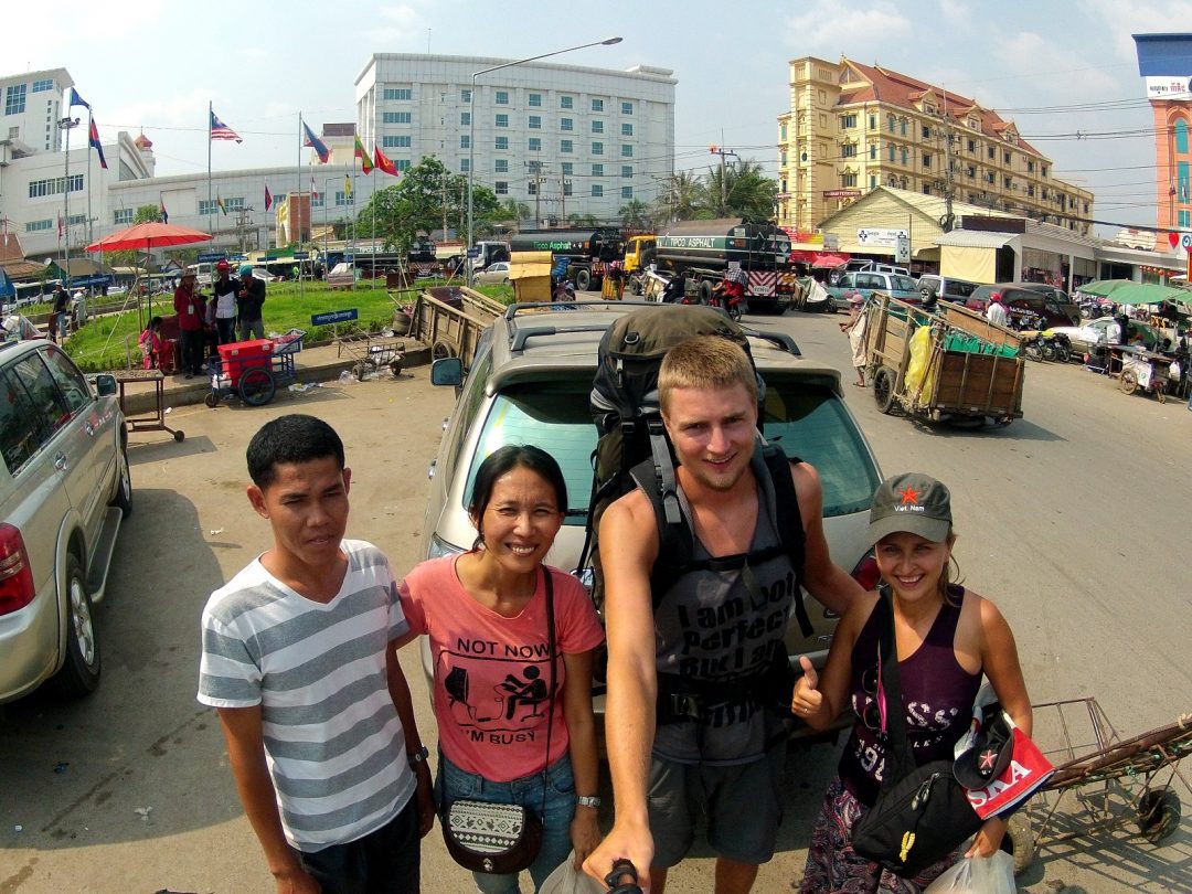 Autostop w Kambodży - Na Nowej Drodze Życia