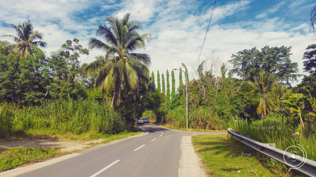 Autostop na Borneo
