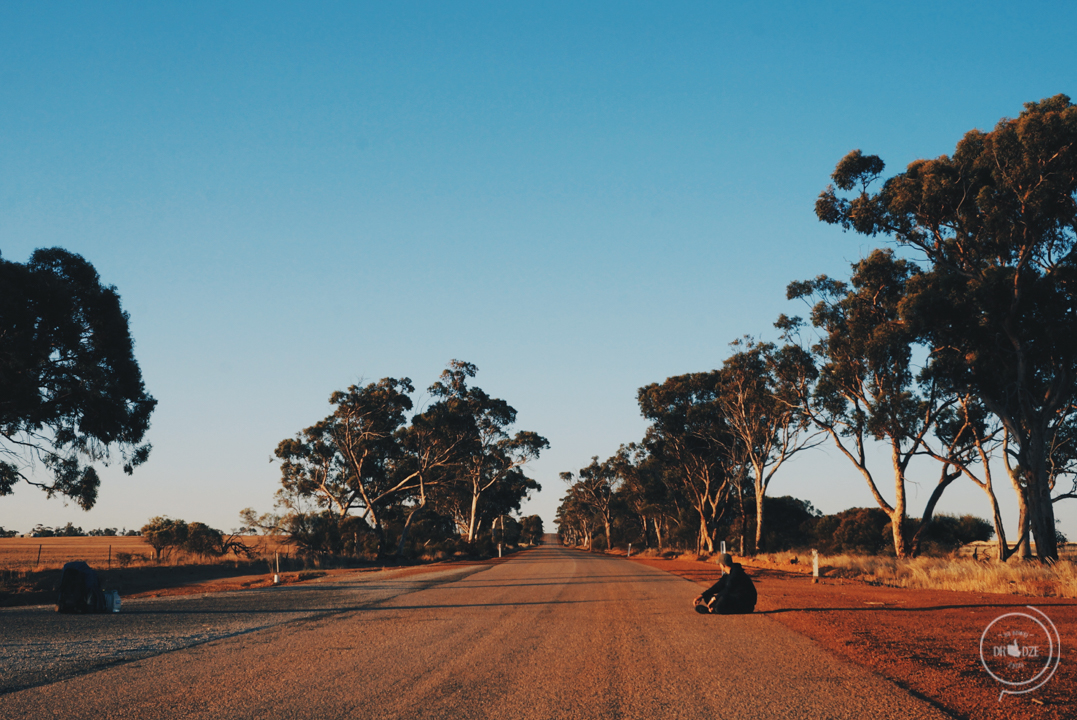 Autostop w Australii