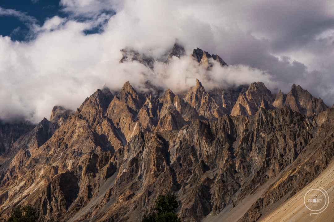 Pakistan co zobaczyc - Passu Catherdal, Passu Cones, Tupopdan Peak