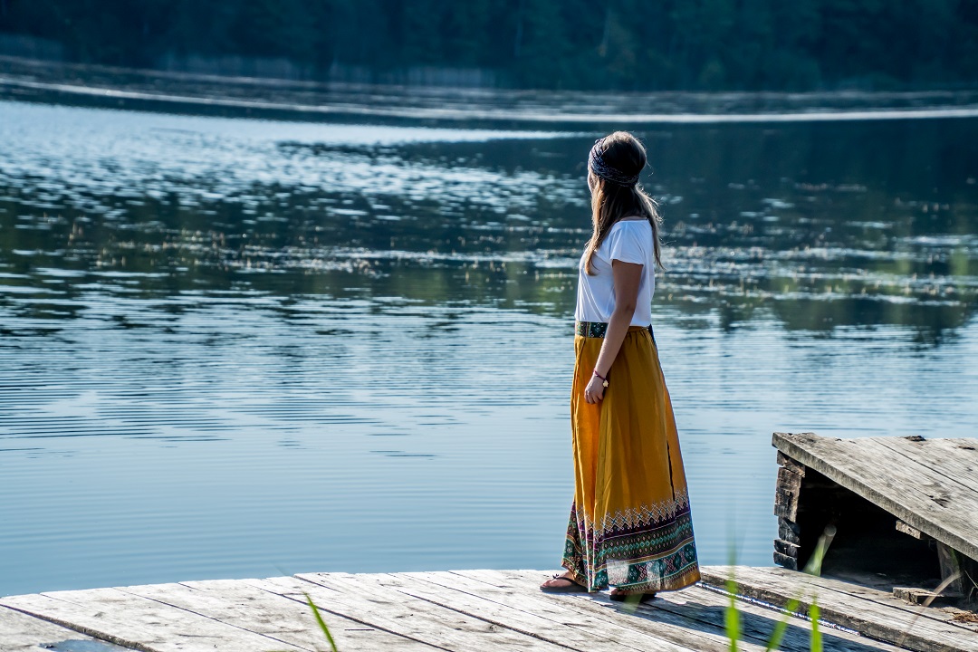 Litwa co zobaczyć - jezioro Kastinis - Na Nowej Drodze Życia